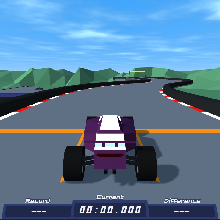 Thumbnail game - PolyTrack